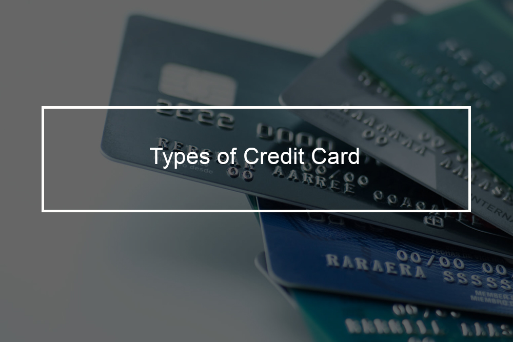 The four basic credit cards types