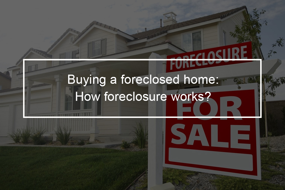 Buying a foreclosed home: How foreclosure works?