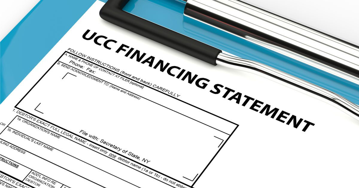UCC-1 financing statement