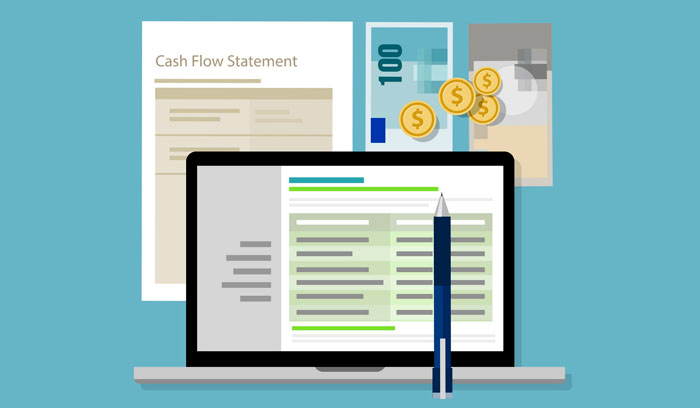 Cash flow statements report