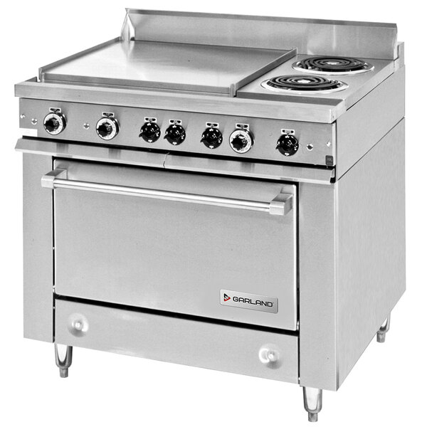 Standard features of the Garland 36ER32 electric range