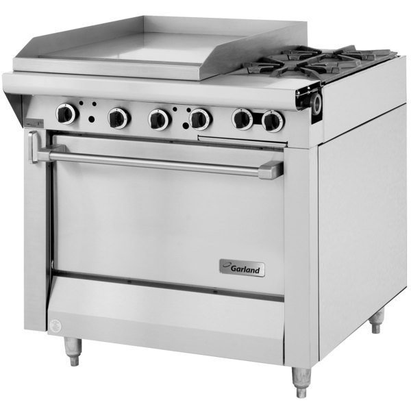 Garland M47-23S Commercial Gas Range Standard Features